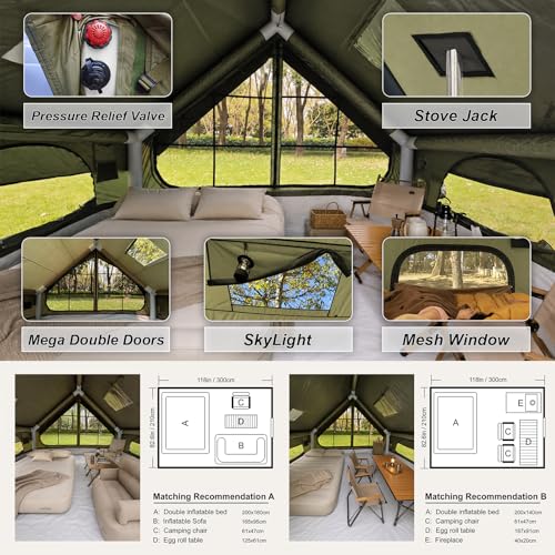 Inflatable Tents for Camping 4