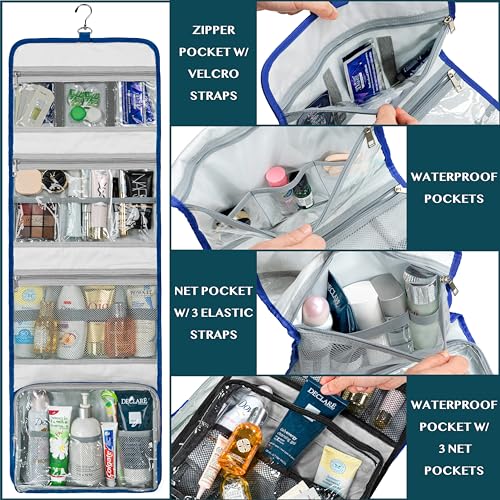 Travel Hanging Toiletry Bag for Women Men