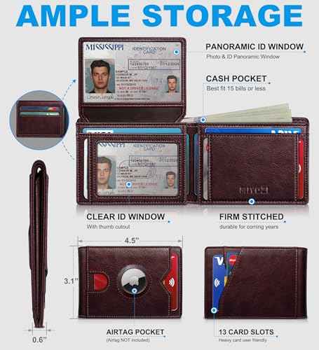 AirTag Wallet for Men