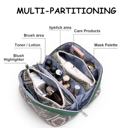 Travel Makeup Bag Organizer (3 Count)