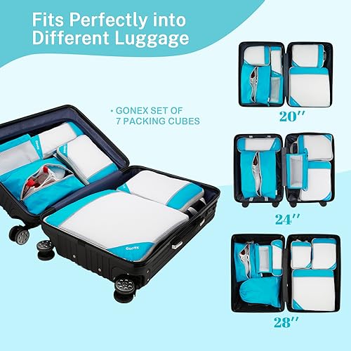 Compression Packing Cubes for Travel
