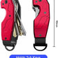 Zeeker Compact Key Organizer Keychain with Built-in Tools – Holds 1-6 Keys, Includes Bottle Opener, Hex Wrench, and Serrated Cutter – Minimalist Key Holder for Men and Women (Red)