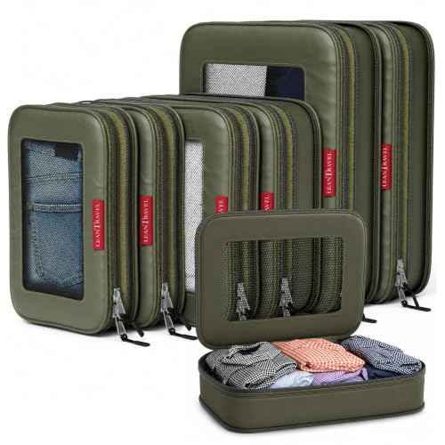 Premium Compression Packing Cubes for Travel
