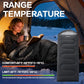 3 4 Season Sleeping Bag for Adults Lightweight Warm Cold Weather Camping Bag with Waterproof Compression Sack