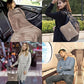 Premium Soft Travel Blanket Pillow 2 in 1 Airplane Flight Taupe