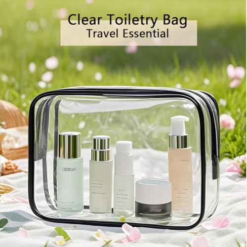 Clear Toiletry Bag (2 Count)