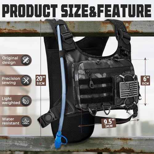 Hydration Vest with 2L Leak