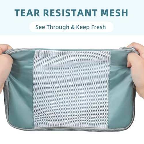 8 Set Packing Cubes Various Sizes Packing Organizer for Travel Accessories Luggage Carry On Suitcase