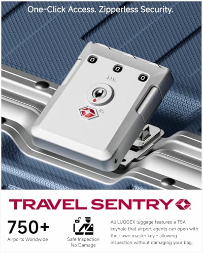 24 Inch Zipperless Checked Luggage