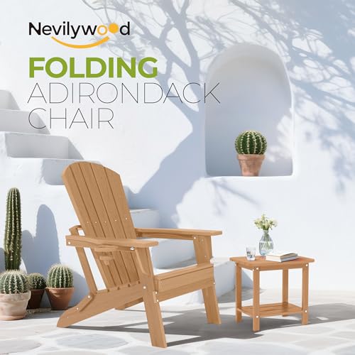 Folding Adirondack Chairs Set of 2