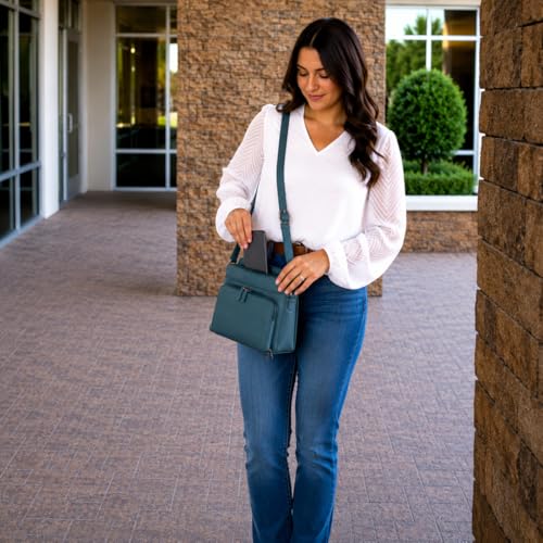 Genuine Soft Leather Crossbody Bags for Women