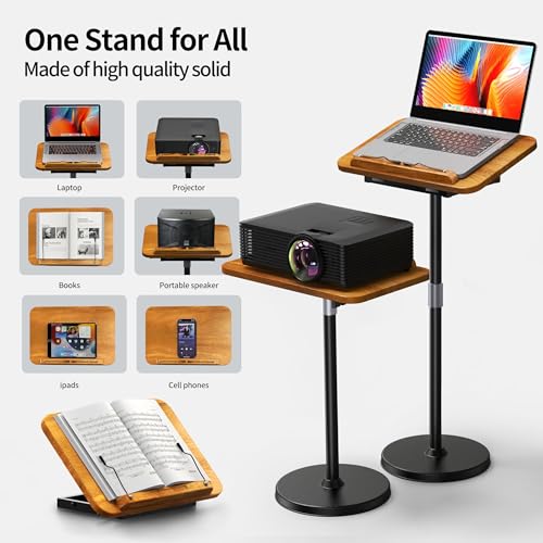 2 in 1 Dual use Laptop Floor Stand & Laptop Stand for Desk