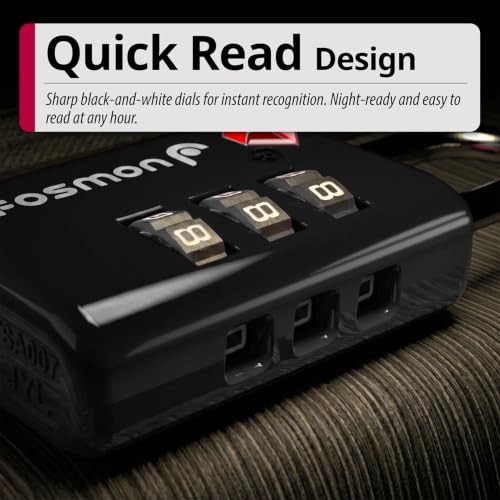 TSA Approved Luggage Locks (4 Count)