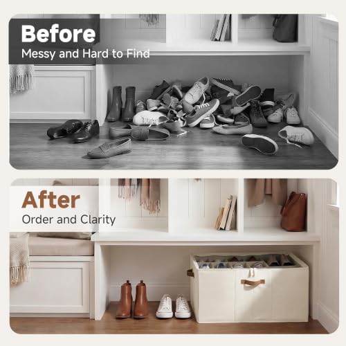 24 Pair Large Closet Shoe Organizer
