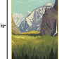 Rumpl Tech Towel Quick-Dry Towel for Travel, Beach, and Camp, Yosemite National Park