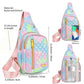 Small Sling Bag For Women Men Casual Crossbody Sling Backpack