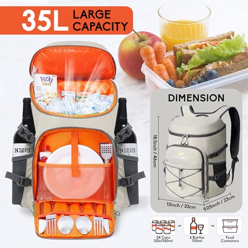 Backpack Coolers Insulated Leak Proof 36 (54 Count)