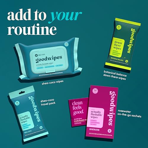 Flushable Wipes (153 Count)