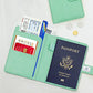 Premium Leather Passport Holder Covers Case