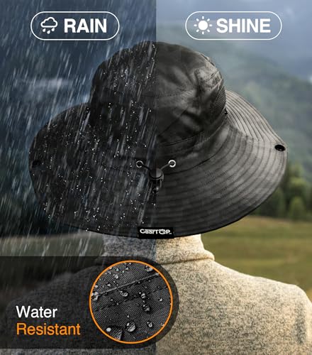 Safari Hat for Men Sun Hats for Women UV Protection UPF 50+ Fishing