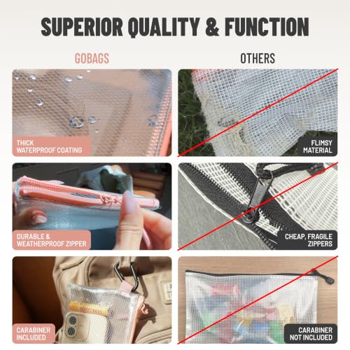 Air Production Multi‑Size Clear Zipper Pouch