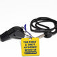 The Protector Whistle P51 - Coach Whistle - Official Whistle for Sports, Removable Cushioned Mouth Grip, Loud Safety Whistle for Adults with Breakaway Lanyard - Emergency Whistle Teacher Lifeguard