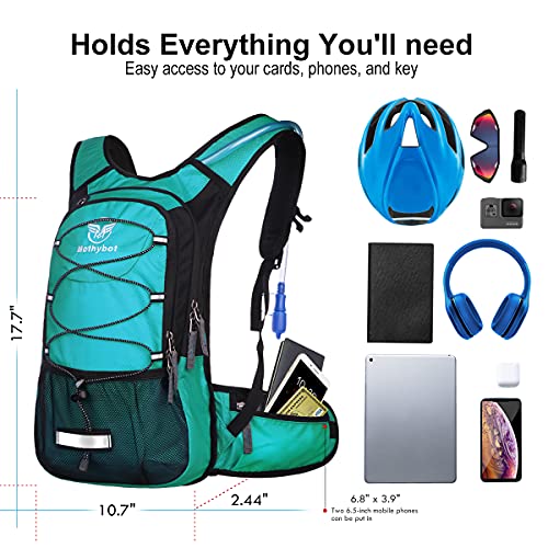 Insulated Hydration Backpack Pack with 3L BPA Free Bladder