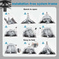 Portable Camping Shower Tent Deluxe Changing Room Easy Set Up Privacy Shelter