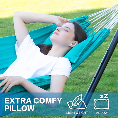 Double Hammock with Stand for Outside
