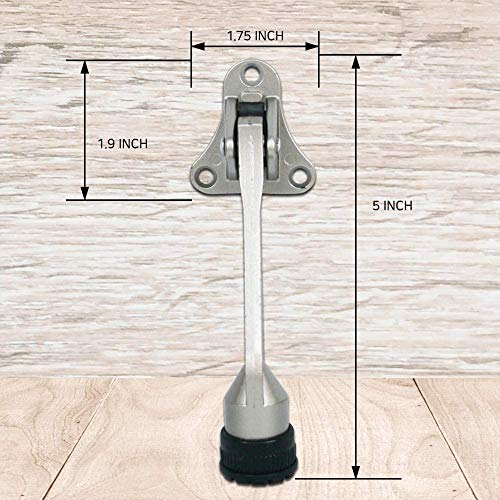 Door Stopper Kick Down Door Stops for Heavy Doors (12.15 Count)