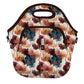 LunchTote Zippered Bag Insulated Neoprene Caddy (Watercolor Whisper / X-Large 6.5 Quart Lunch Tote)
