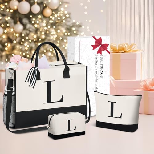 Initial Tote Bag