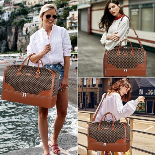 Weekender Bag for Women Travel Duffel Bag