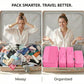 4 Piece Compression Packing Cubes for 3 (4 Count)