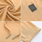 Mens Fashion Athletic Hoodies Sport Sweatshirt Solid Color Fleece Pullover Khaki L