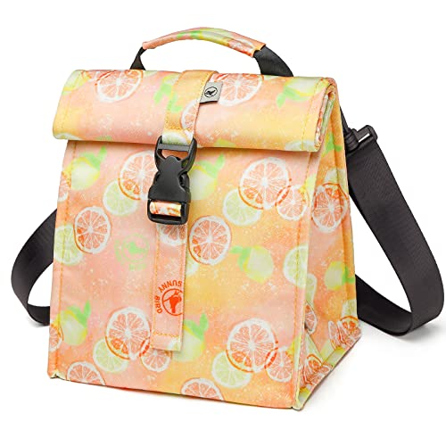 Insulated Lunch Bag Rolltop Lunch Box