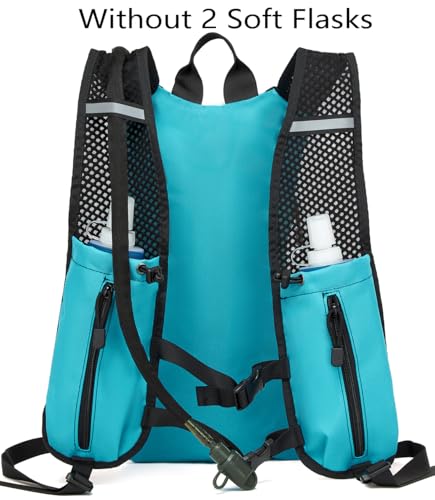 Insulated Hydration Pack Hiking Water Backpack Running Vest with 3L TPU Bladder Bag for Marathon Cycling Men