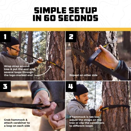 Hammock for Camping Double Hammocks Gear for The Outdoors Backpacking Survival or Travel