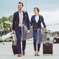 Carry On Garment Bag for Hanging Suits with Shoulder Strap