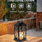 2 Pack 13'' Bronze Solar Lanterns