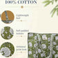 100% Cotton Quilted Tote Bag For Women