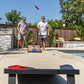 4 x 2 ft Rustic Design Cornhole Game Set
