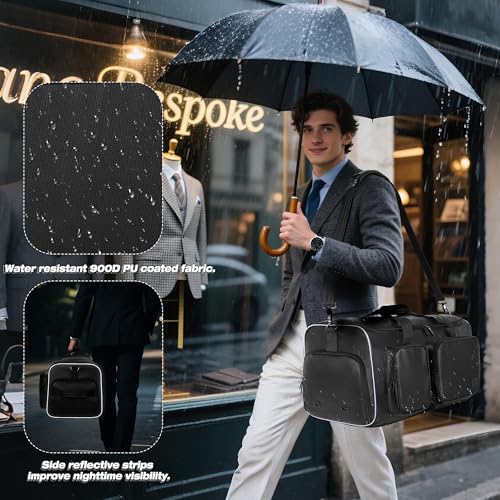 50L Convertible Garment Duffle Bag Backpack with Removable Bag