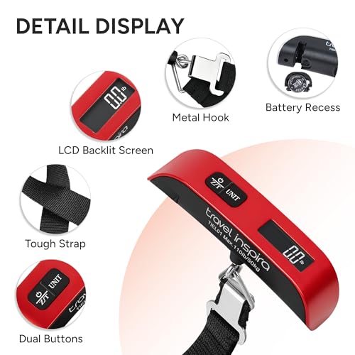 Luggage Scale Digital Suitcase Weight Scale for Travel