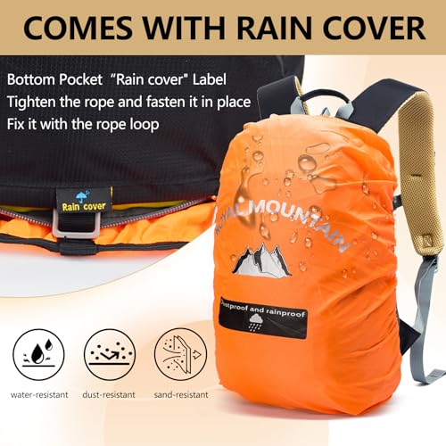 Hiking Backpack With Rain
