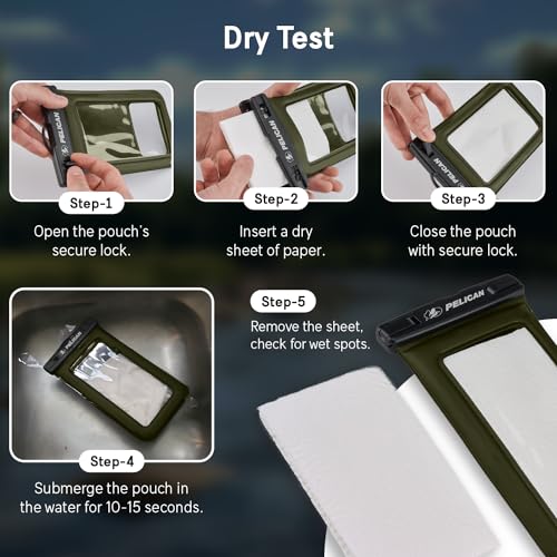 2 Pack Marine Waterproof Phone Pouch (2 Count)