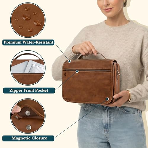 Hanging Toiletry Bag for Women Men