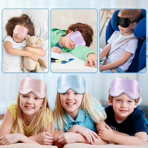 Silk Sleep Eye Mask for Kids (2 Count)