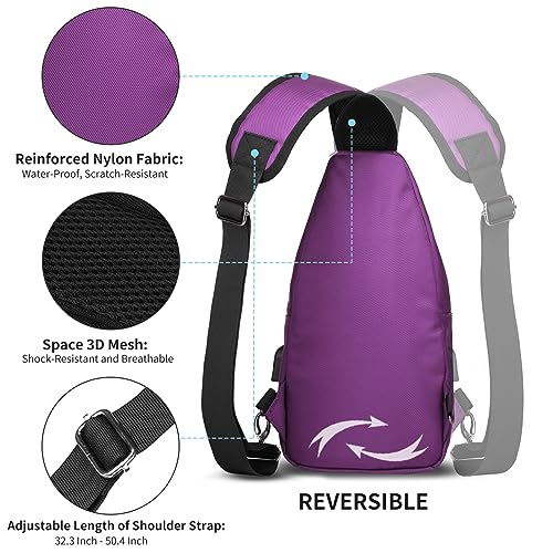 Crossbody Sling Bag Men Women