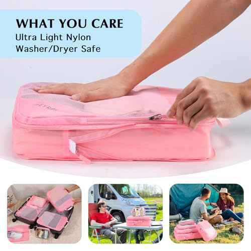 Compression Packing Cubes for Travel (10 Count)